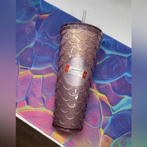 Pink Glitter Mermaid Starbucks Tumbler - China Release 2022 Anniversary